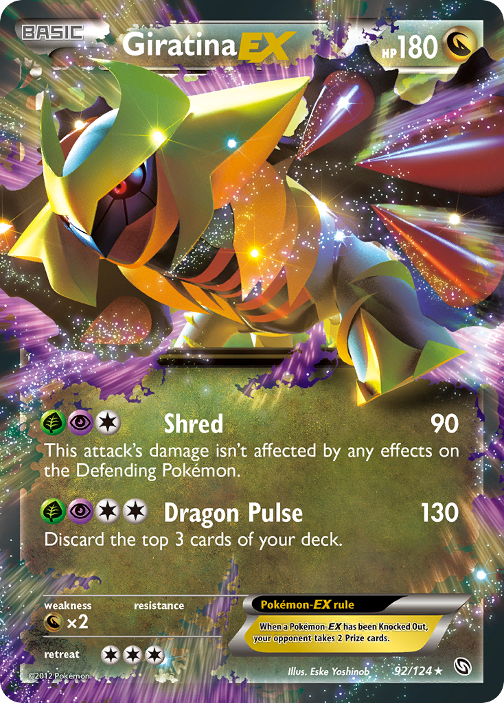 Giratina-EX 092/128 Rare Holo EX