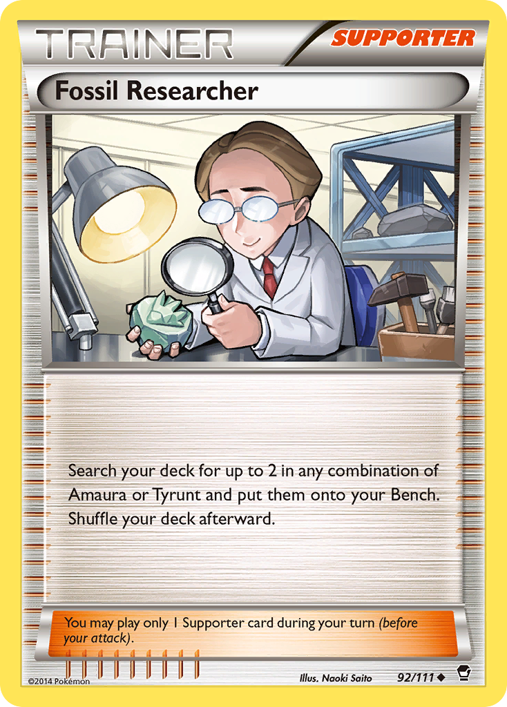 Fossil Researcher 092/114 Uncommon