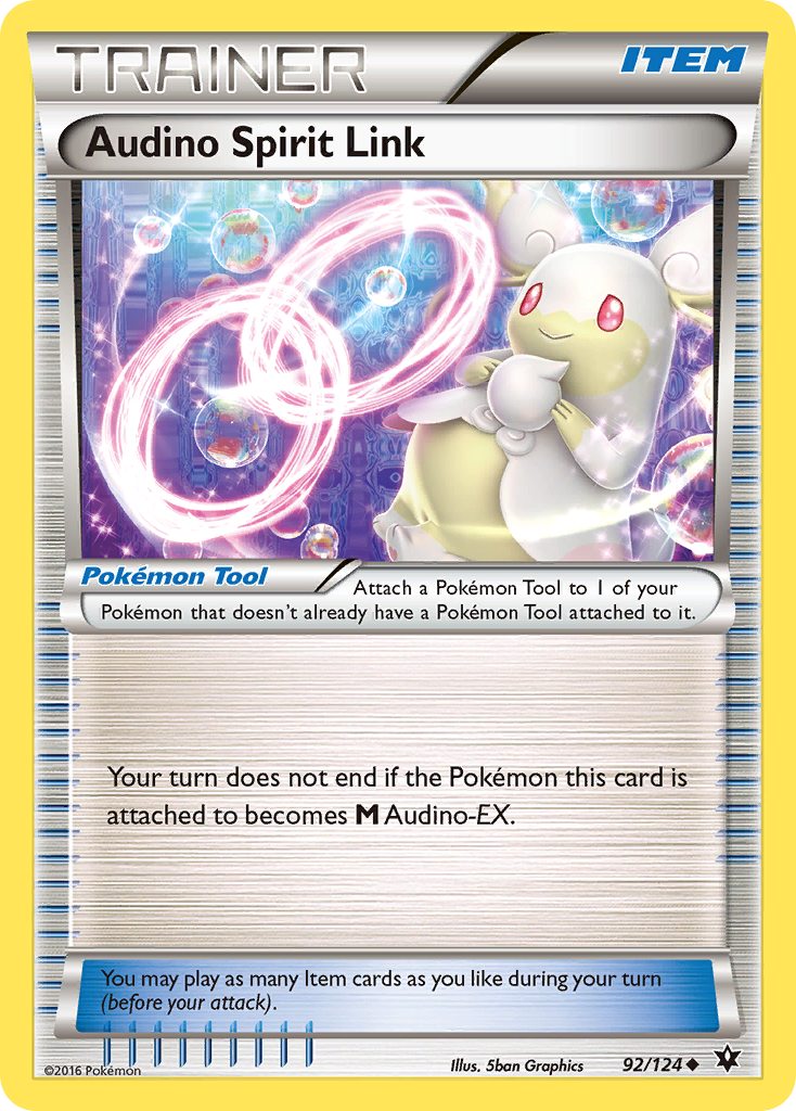 Audino Spirit Link 092/129 Uncommon