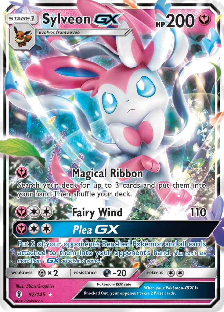 Sylveon-GX 092/180 Rare Holo GX