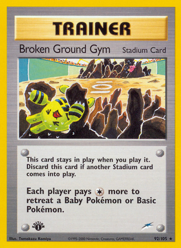 Broken Ground Gym 092/113 Rare