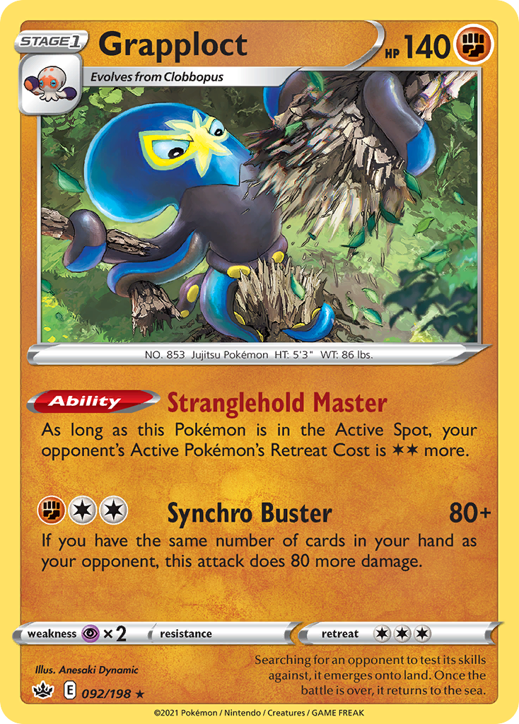 Grapploct 092/233 Rare Holo
