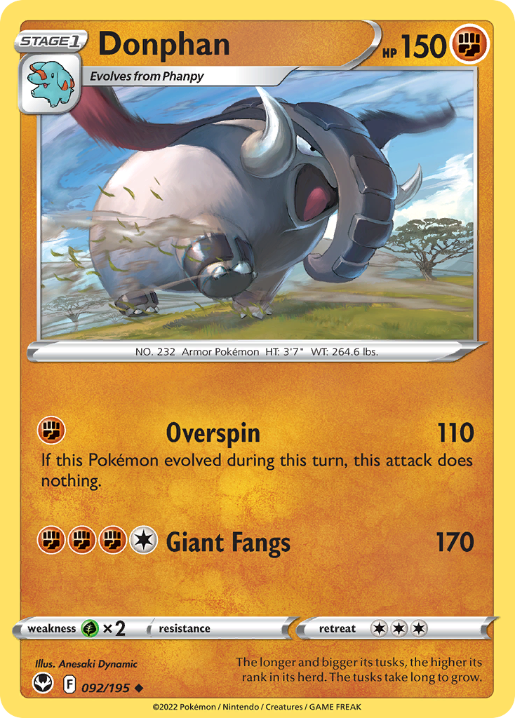 Donphan 092/215 Uncommon
