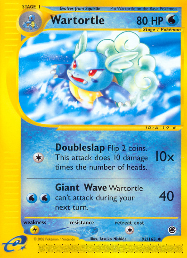 Wartortle 092/165 Uncommon