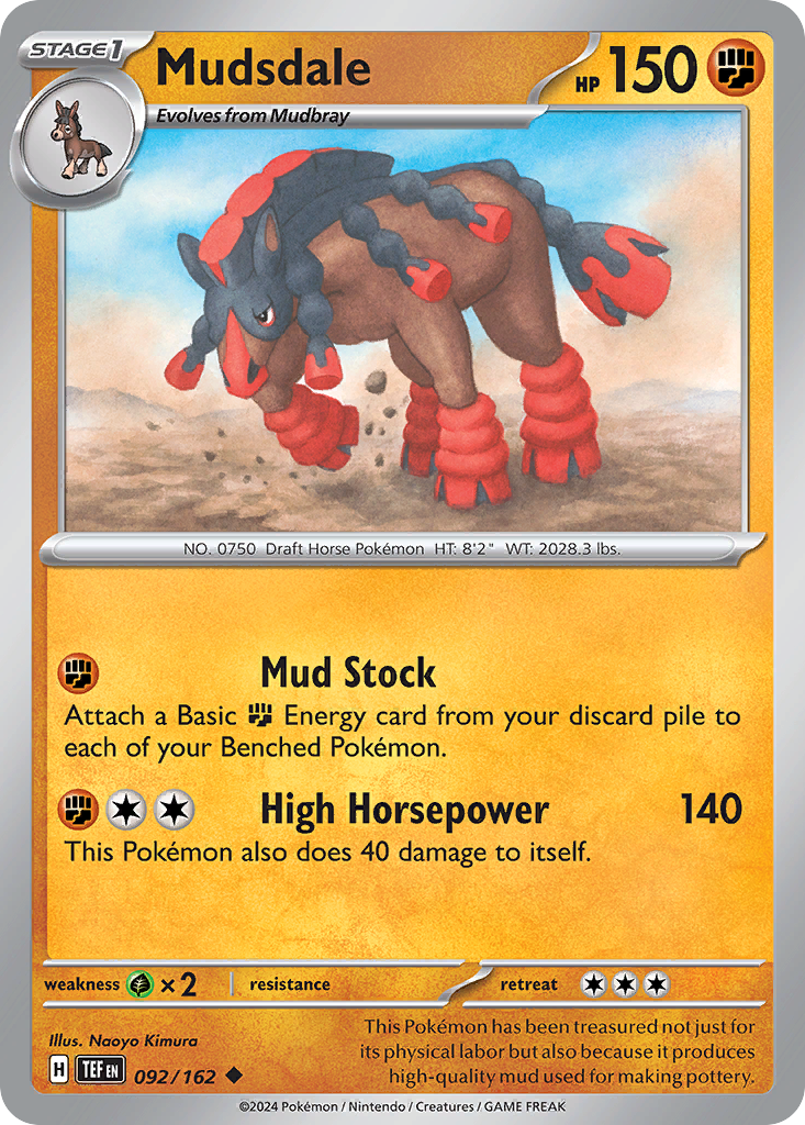 Mudsdale 092/218 Uncommon