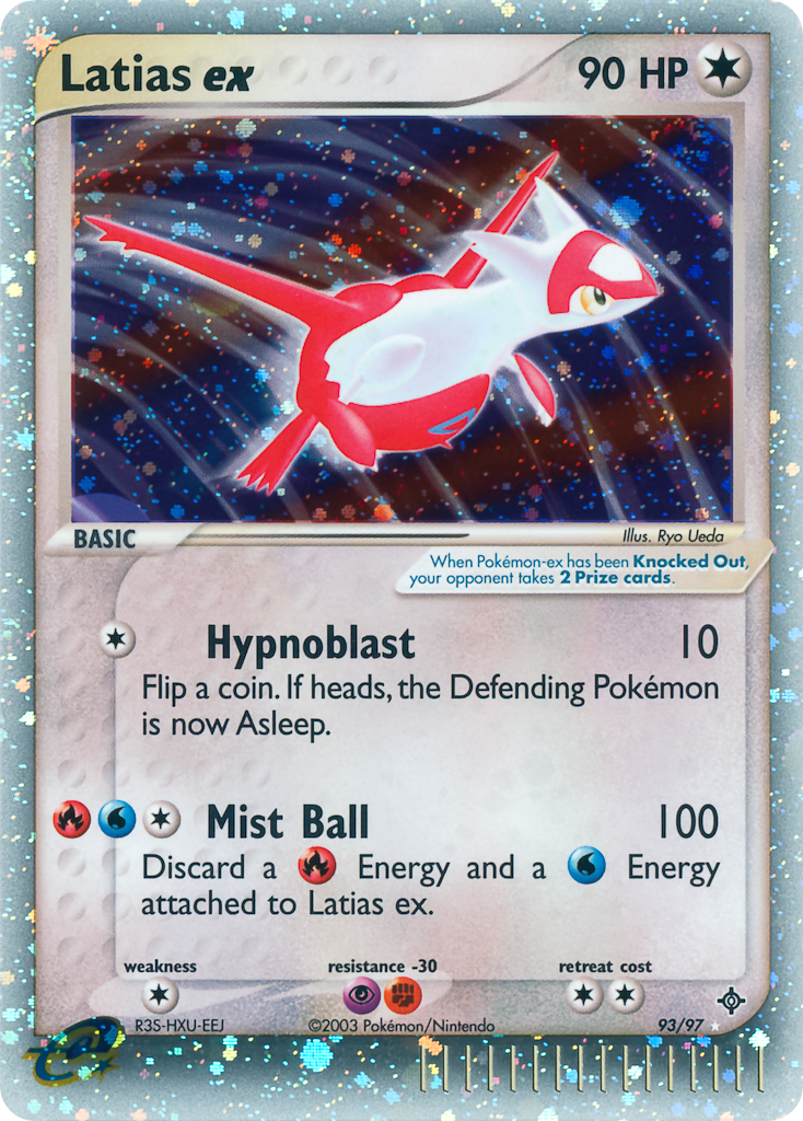 Latias ex 093/100 Rare Holo EX