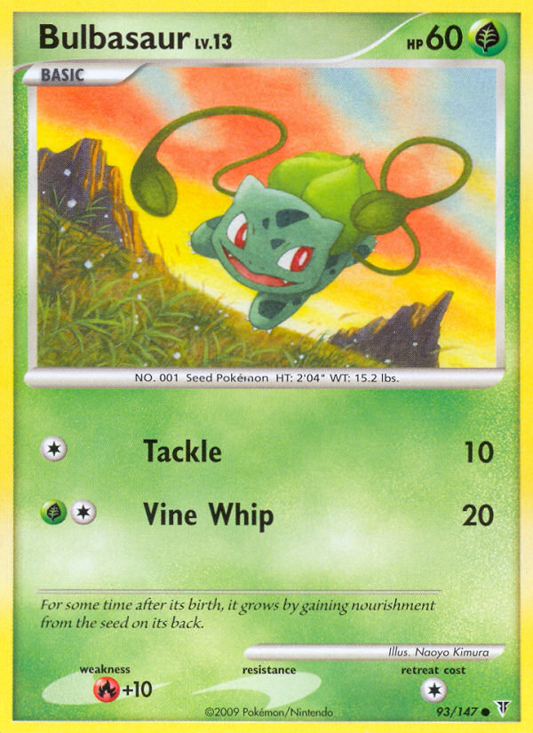 Bulbasaur 093/153 Common