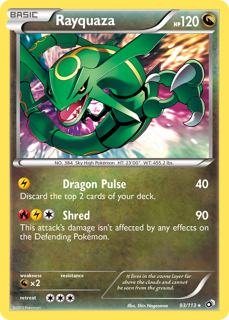 Rayquaza 093/140 Rare Holo