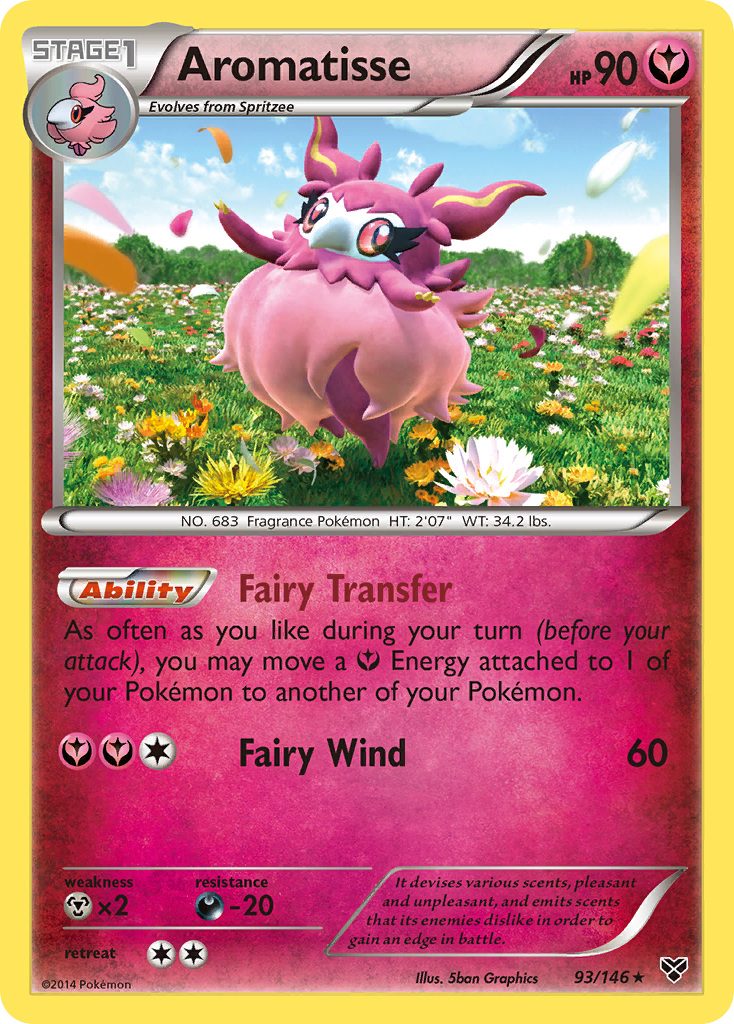 Aromatisse 093/146 Rare Holo