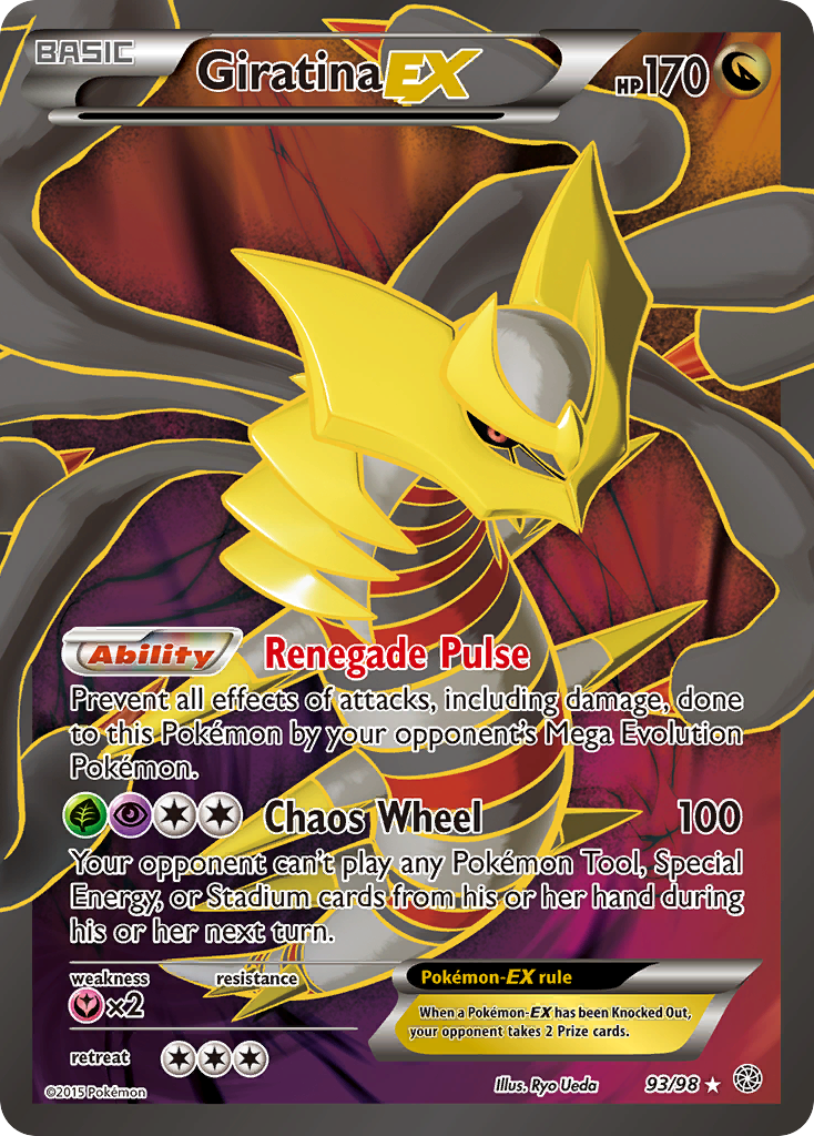 Giratina-EX 093/100 Rare Ultra