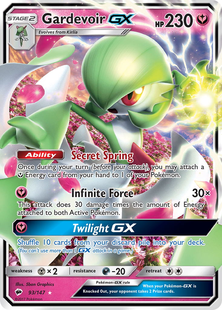 Gardevoir-GX 093/177 Rare Holo GX
