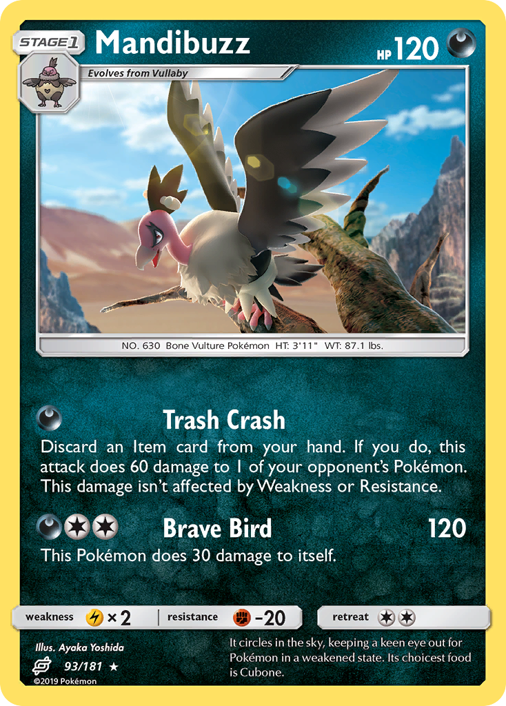 Mandibuzz 093/198 Rare