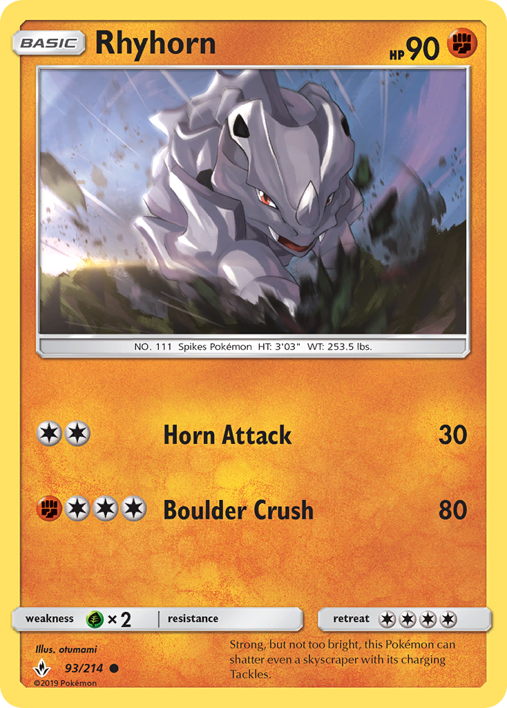 Rhyhorn 093/234 Common