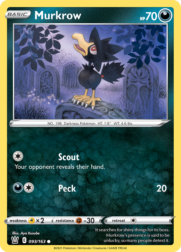 Murkrow 093/183 Common