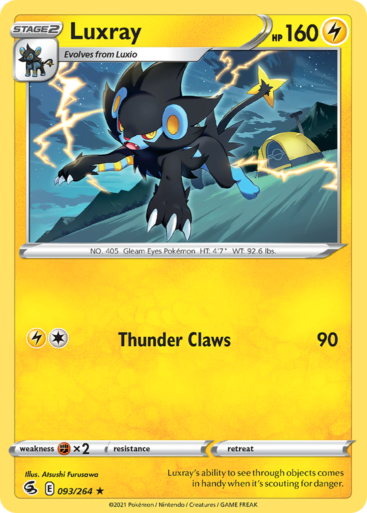 Luxray 093/284 Rare