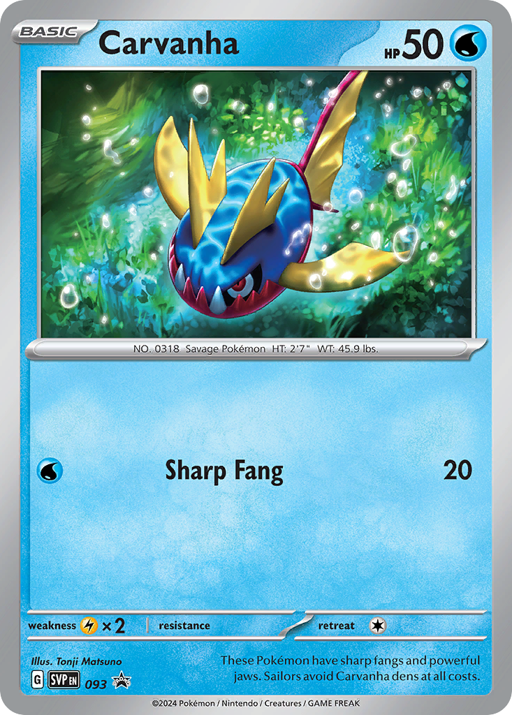 Carvanha 093/196 Promo