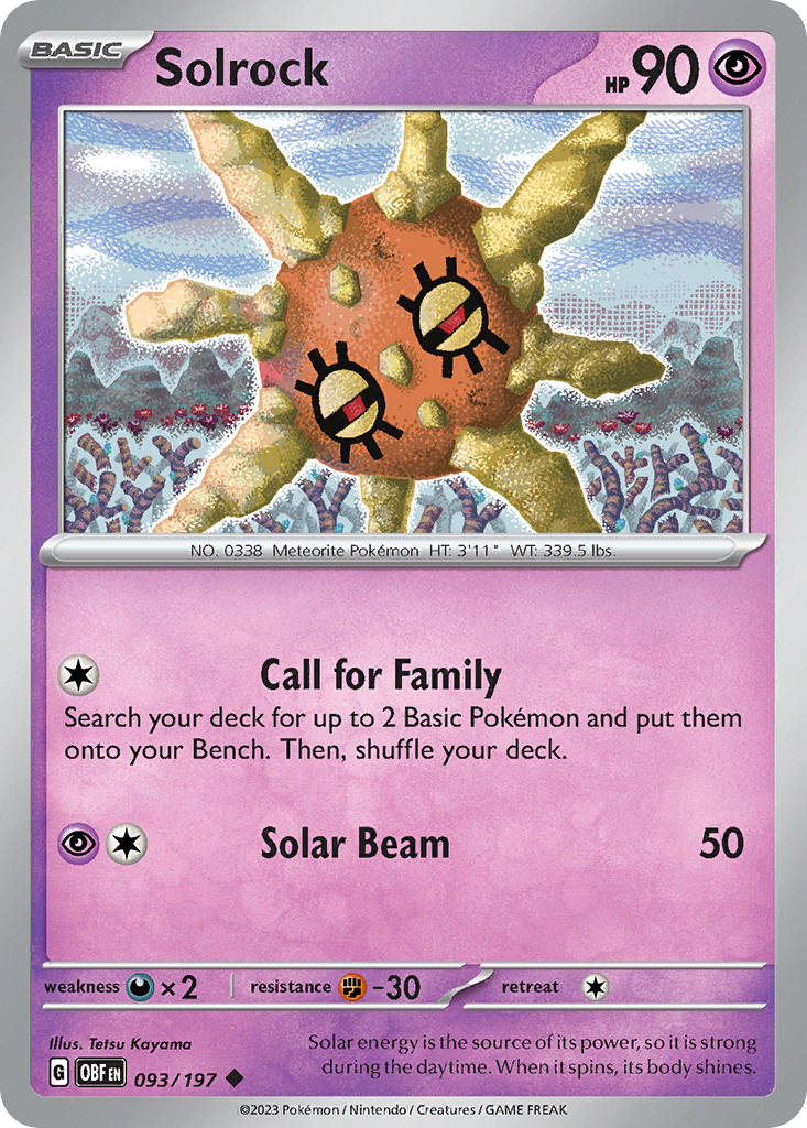 Solrock 093/230 Uncommon