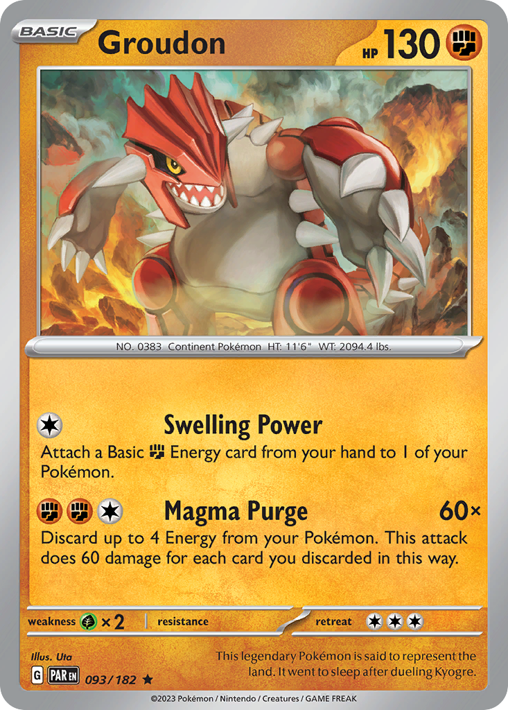 Groudon 093/266 Rare