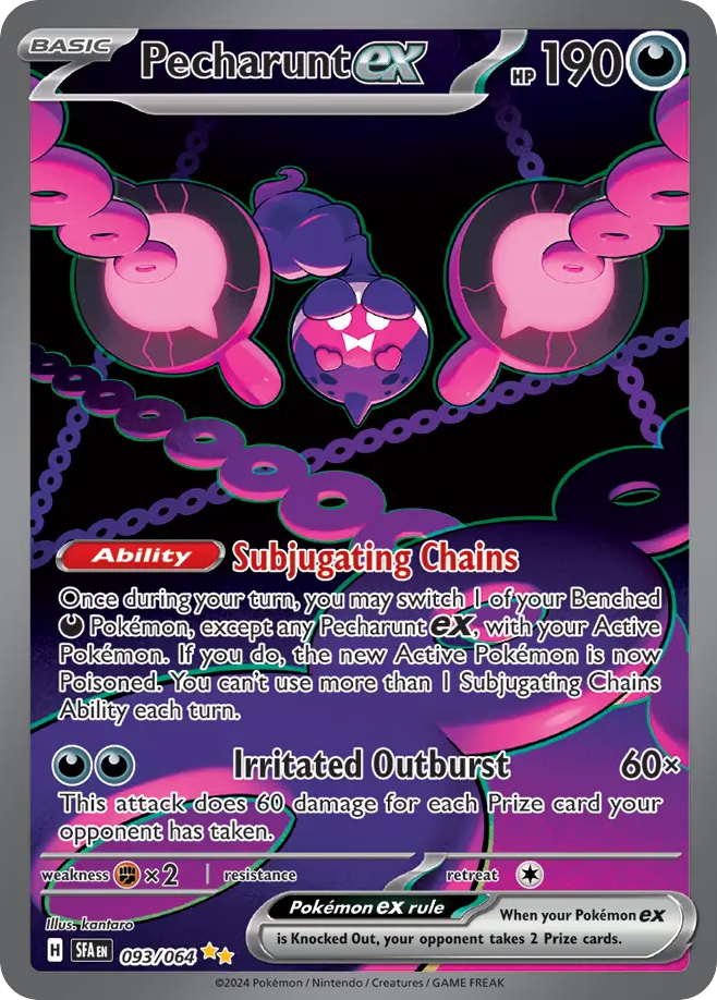 Pecharunt ex 093/99 Special Illustration Rare