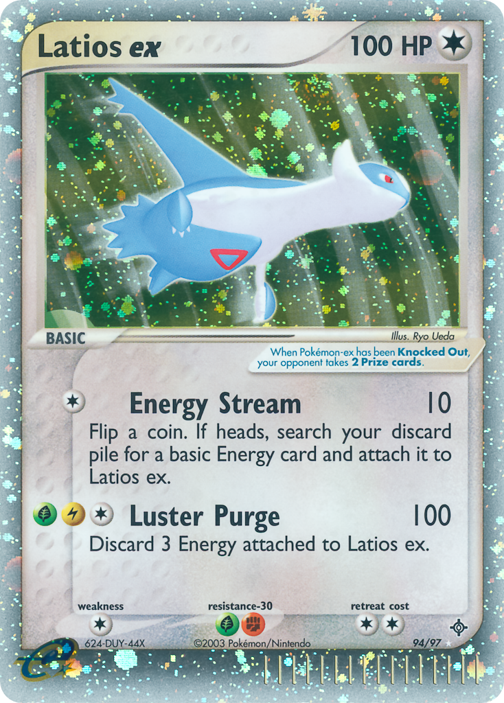 Latios ex 094/100 Rare Holo EX