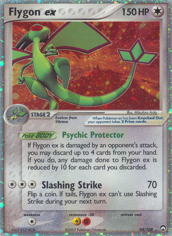 Flygon ex 094/108 Rare Holo EX