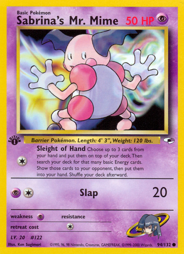 Sabrina's Mr. Mime 094/132 Common