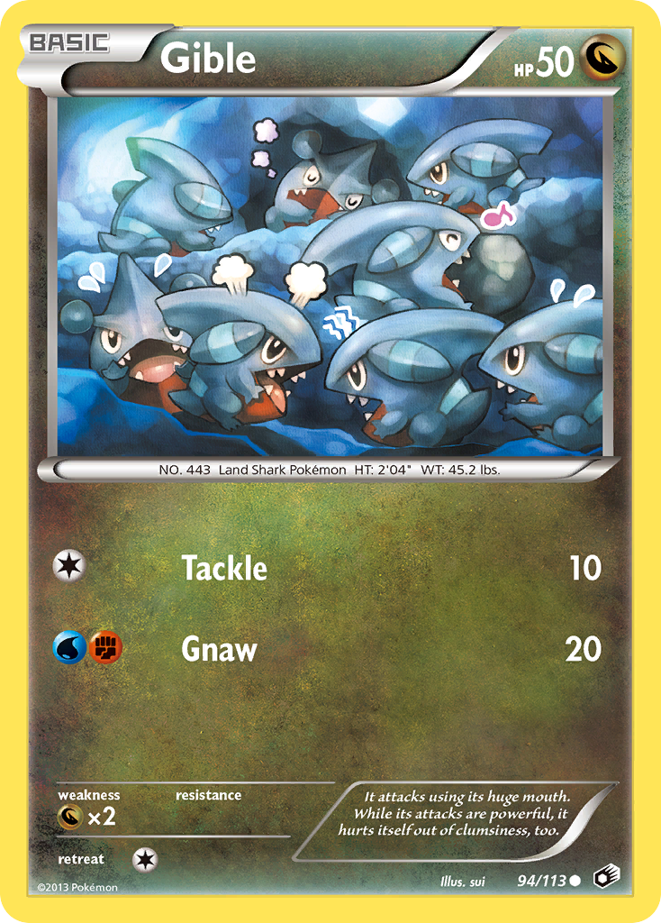 Gible 094/140 Common