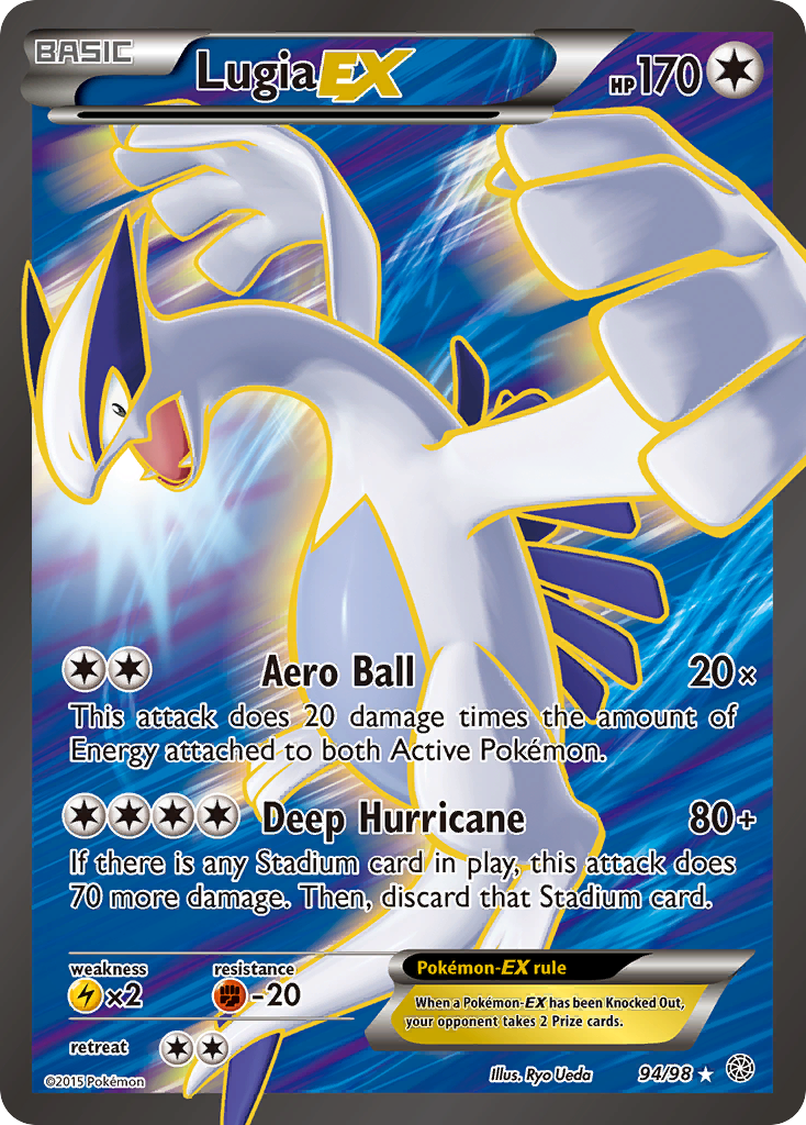 Lugia-EX 094/100 Rare Ultra