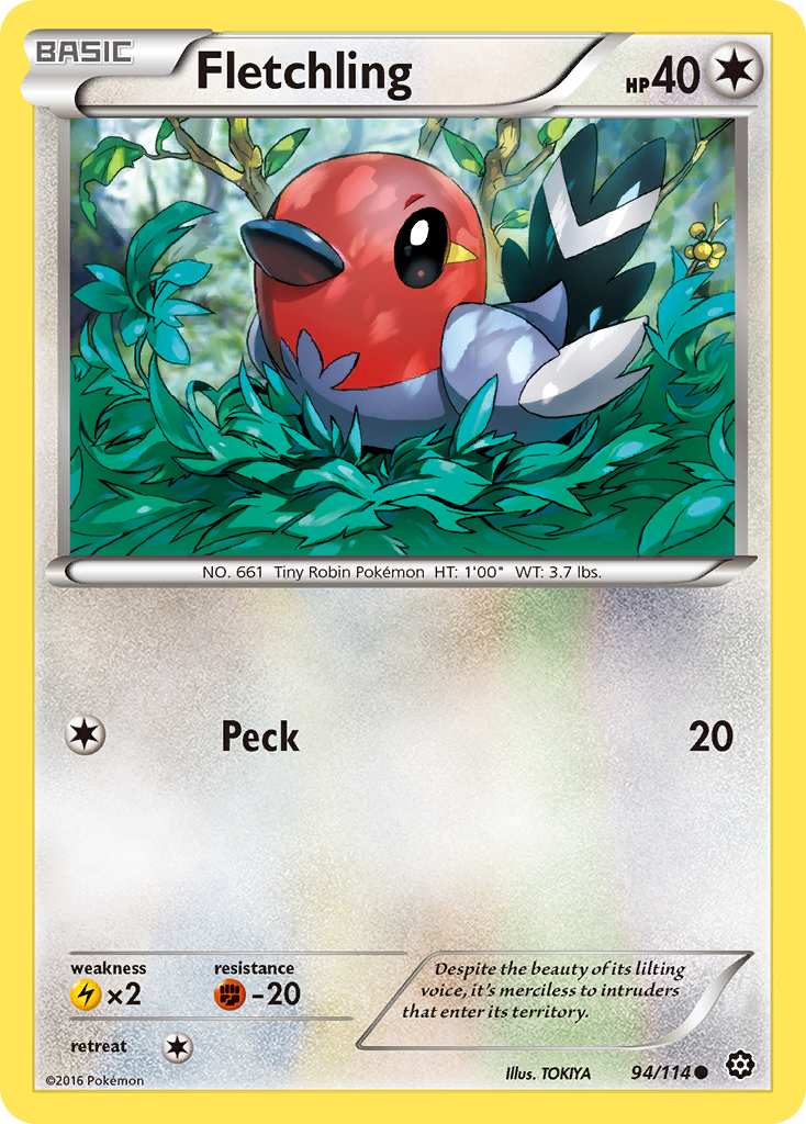Fletchling 094/116 Common