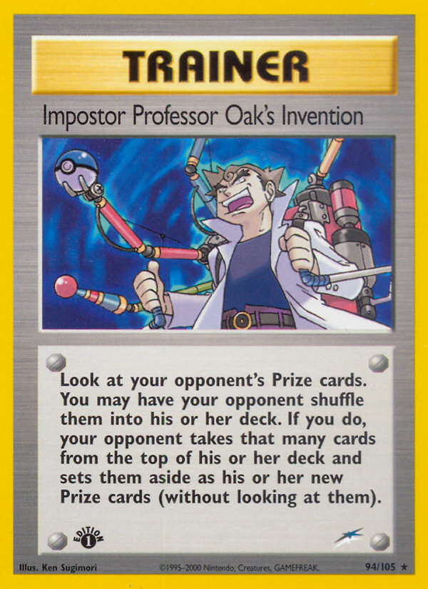 Impostor Professor Oak's Invention 094/113 Rare