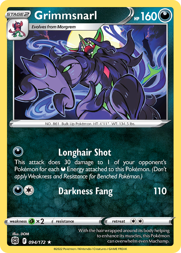 Grimmsnarl 094/186 Rare