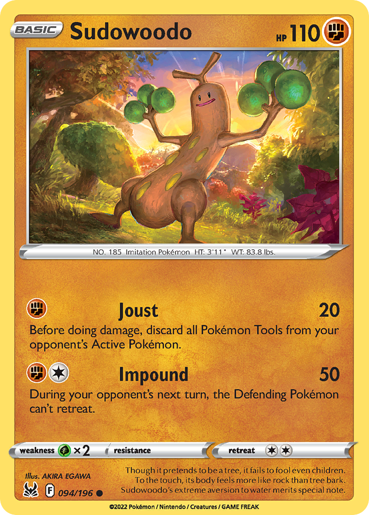 Sudowoodo 094/217 Common