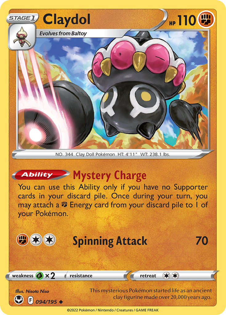 Claydol 094/215 Uncommon