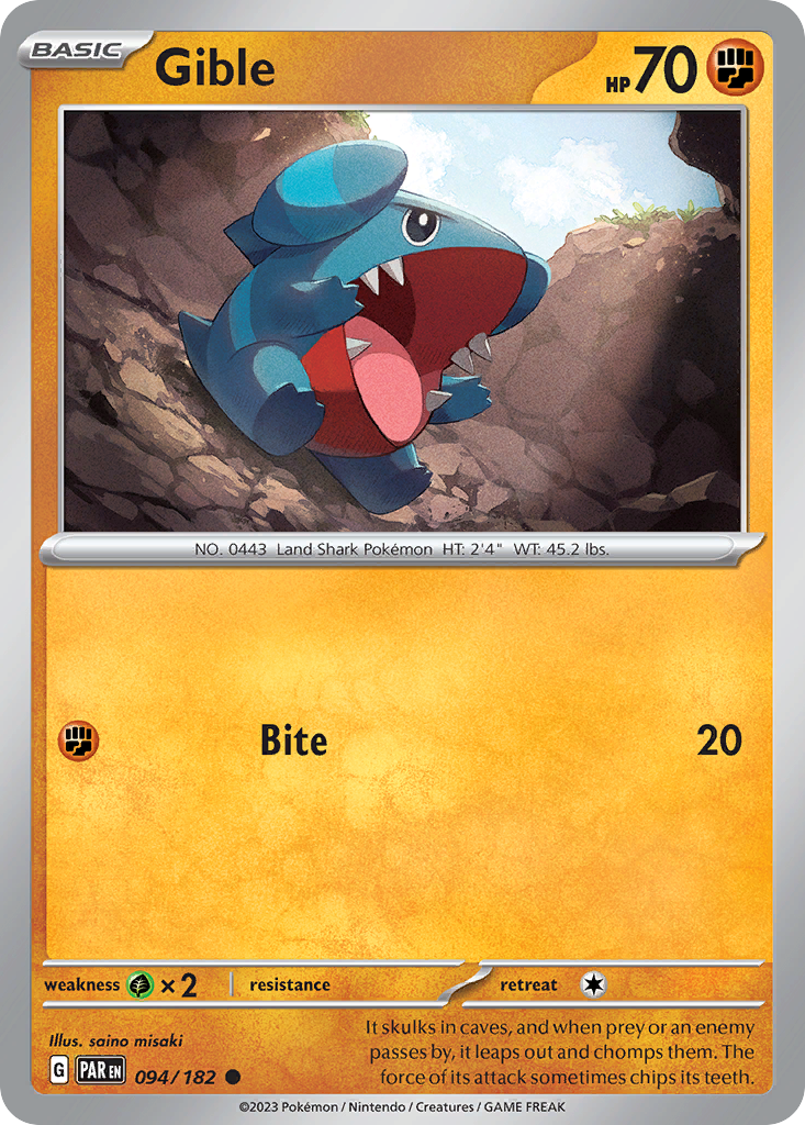 Gible 094/266 Common