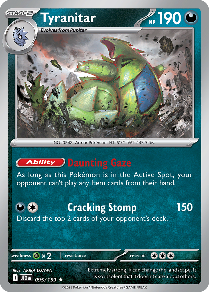Tyranitar 095/190 Rare