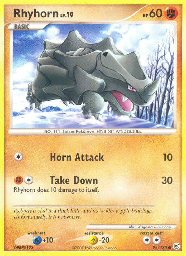 Rhyhorn 095/130 Common