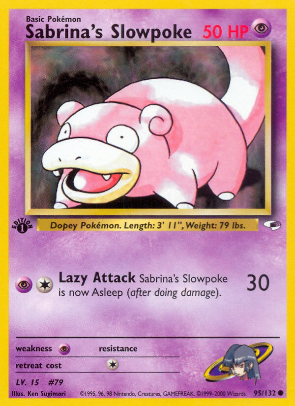 Sabrina's Slowpoke 095/132 Common