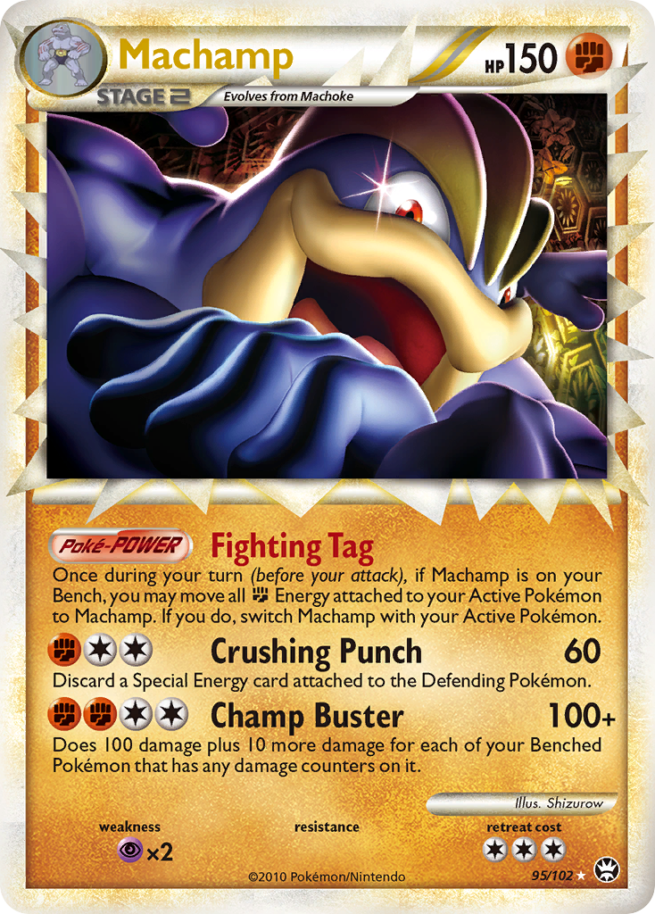Machamp 095/103 Rare Prime