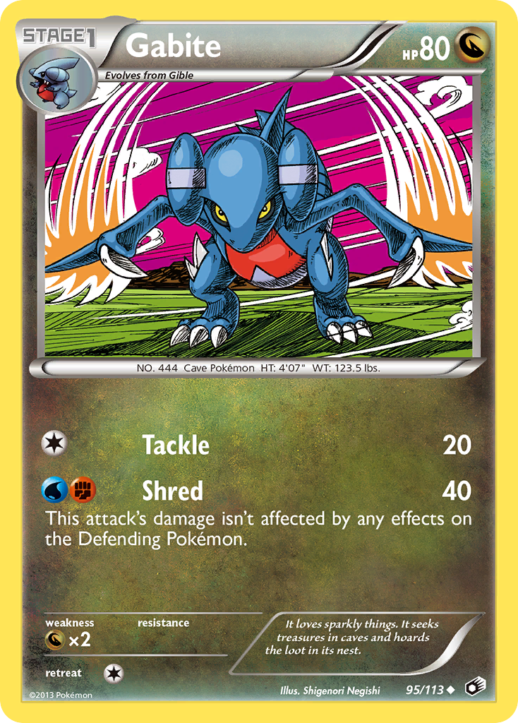 Gabite 095/140 Uncommon