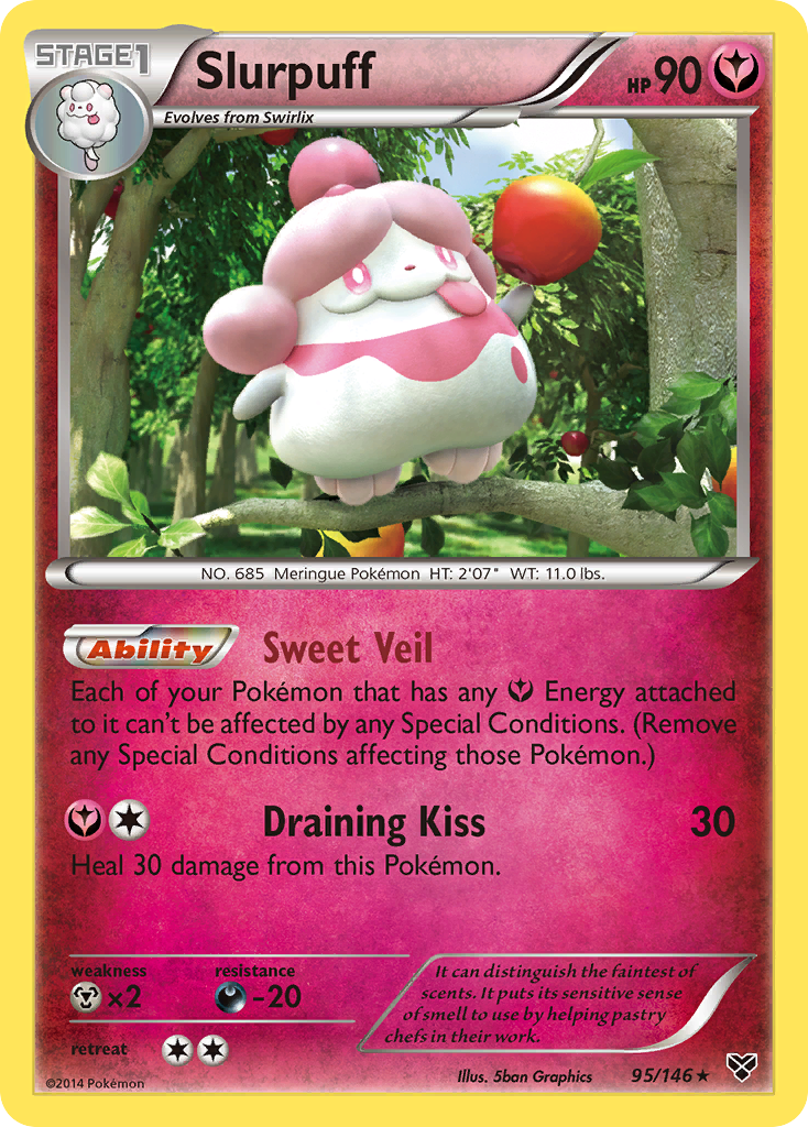 Slurpuff 095/146 Rare Holo