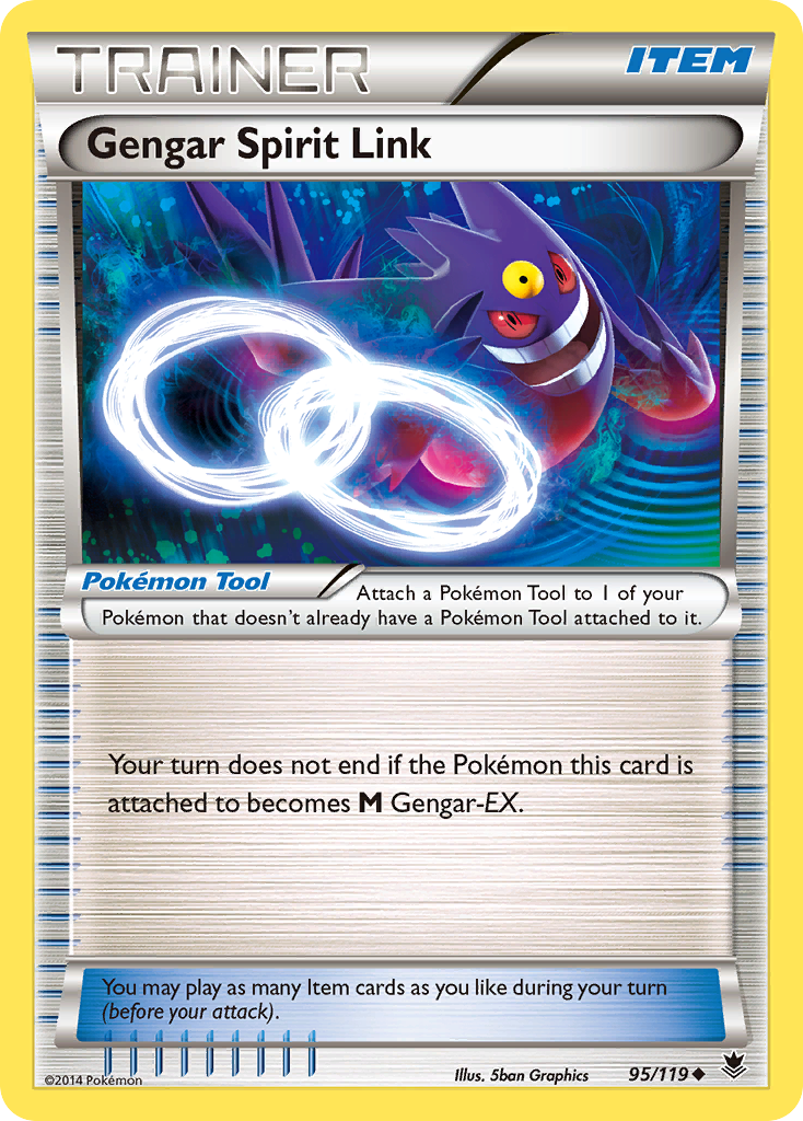 Gengar Spirit Link 095/124 Uncommon