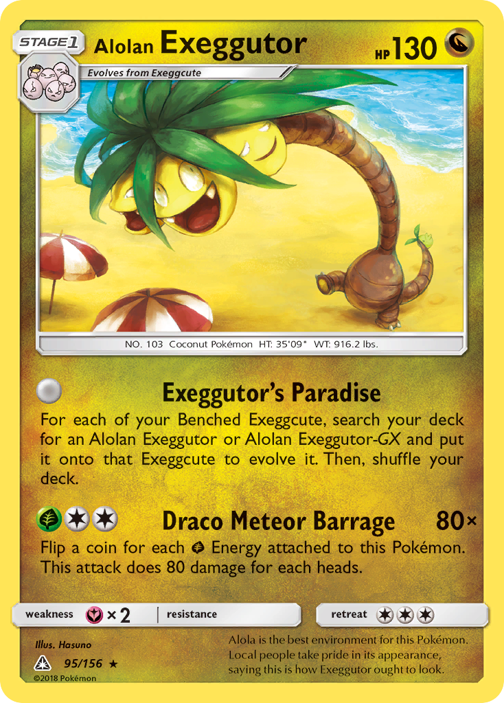 Alolan Exeggutor 095/178 Rare
