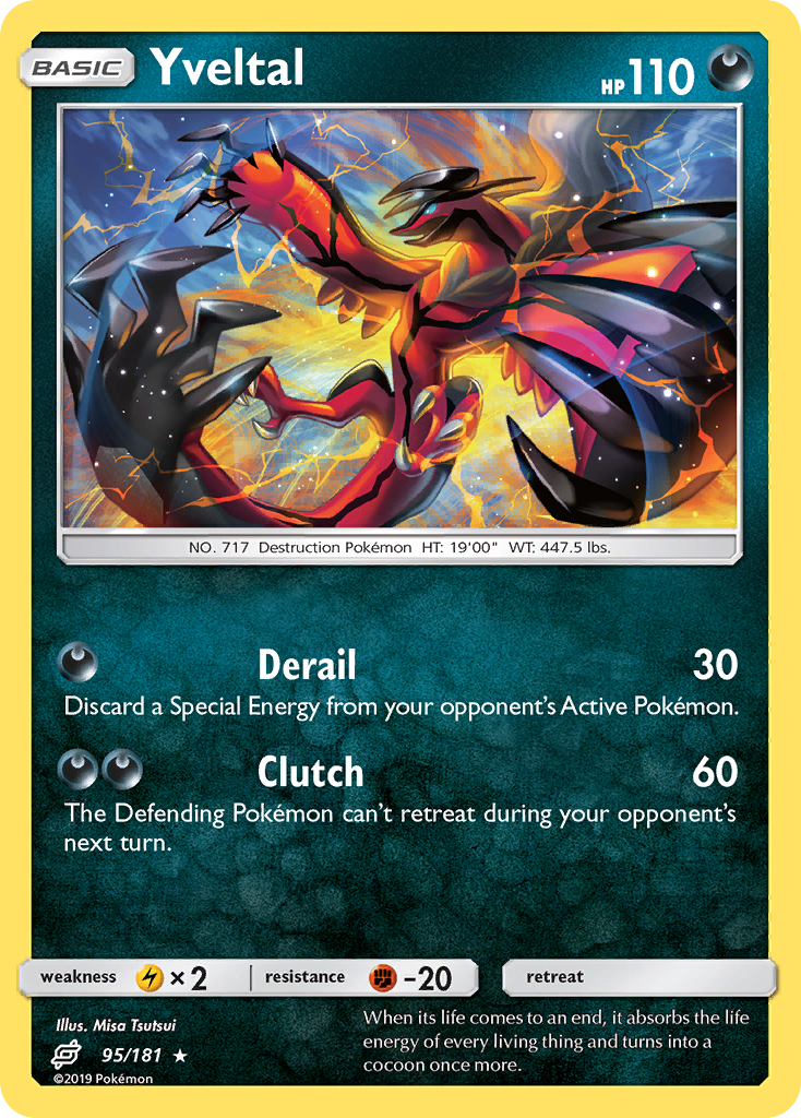 Yveltal 095/198 Rare Holo