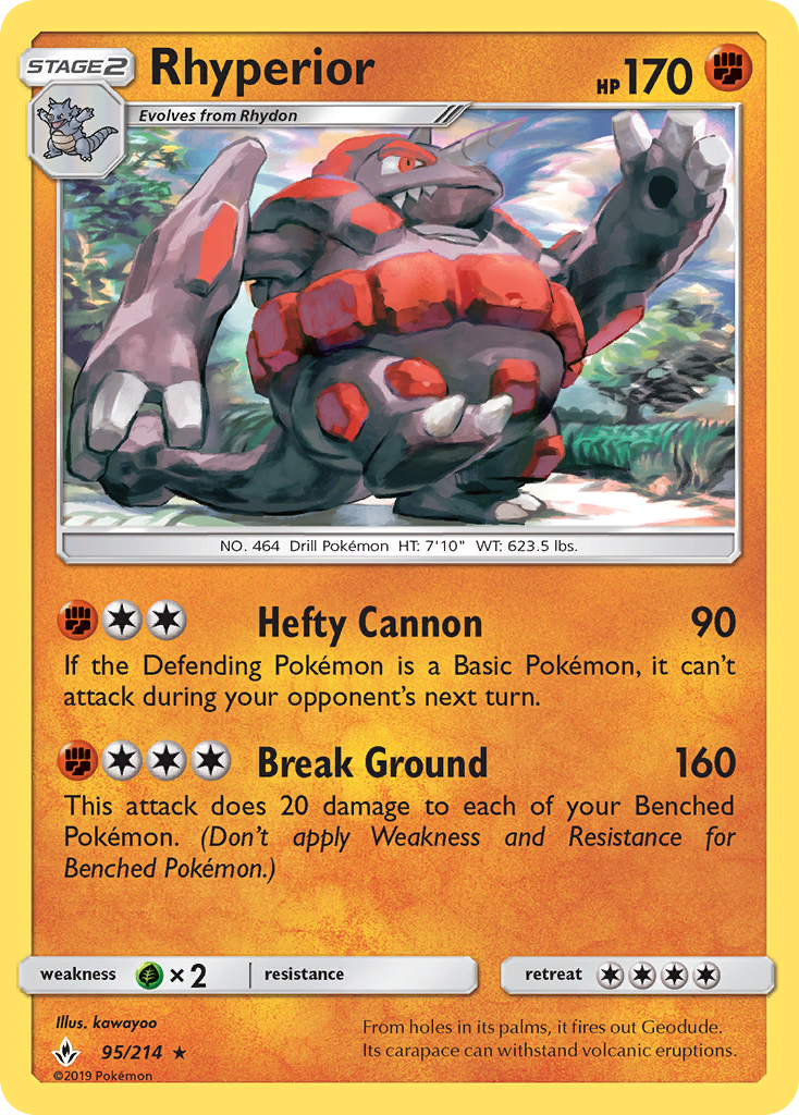 Rhyperior 095/234 Rare