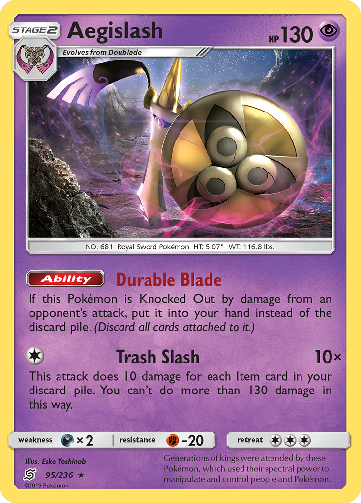 Aegislash 095/260 Rare Holo