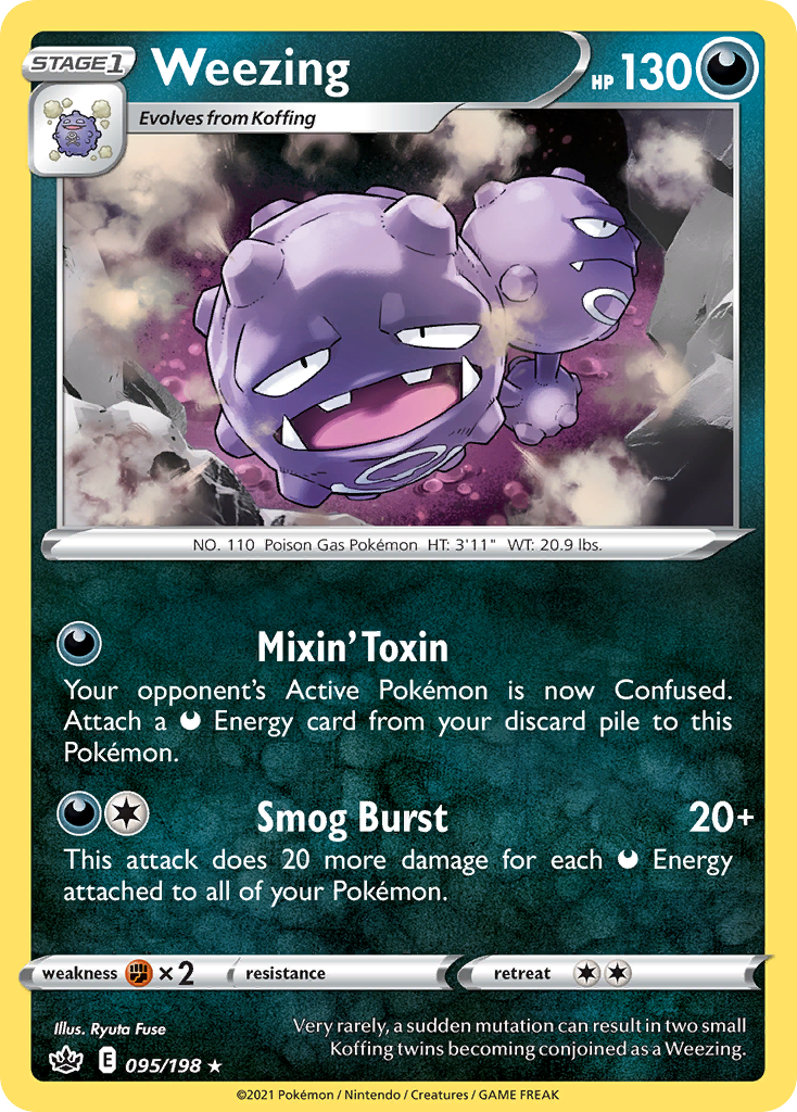 Weezing 095/233 Rare
