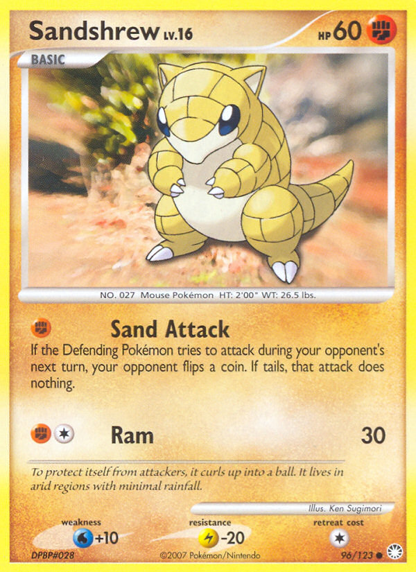 Sandshrew 096/124 Common