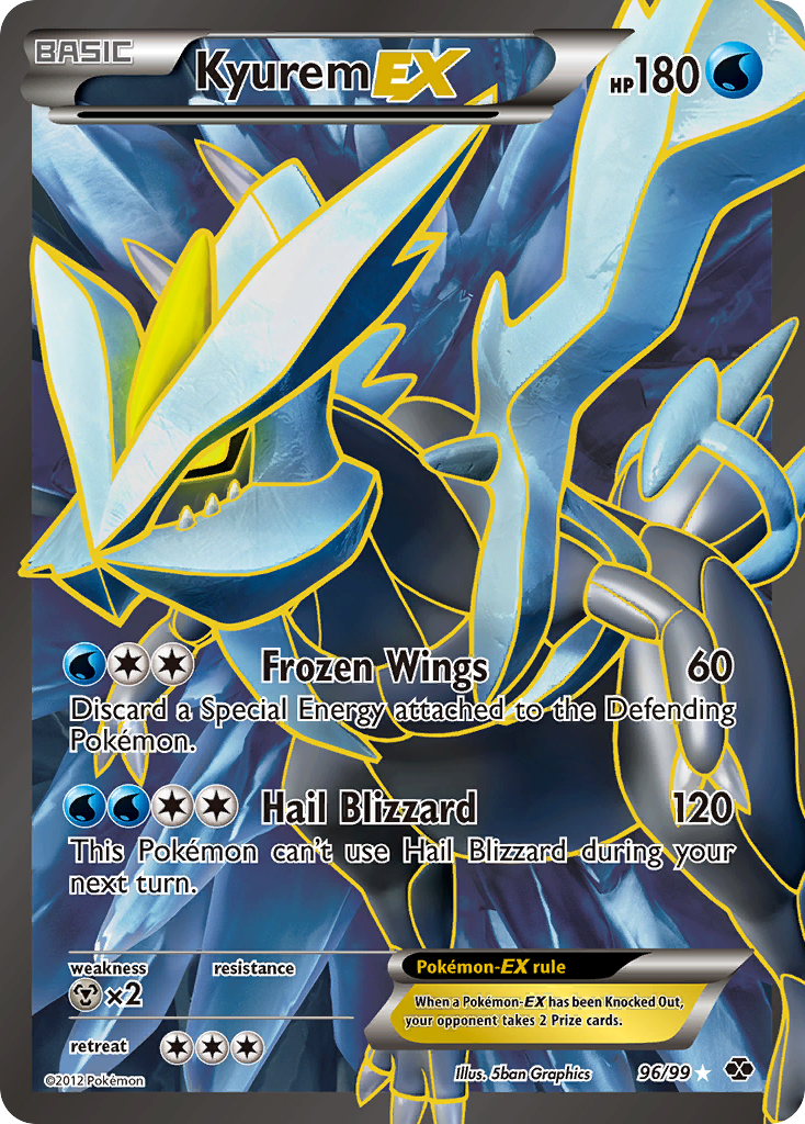 Kyurem-EX 096/103 Rare Ultra