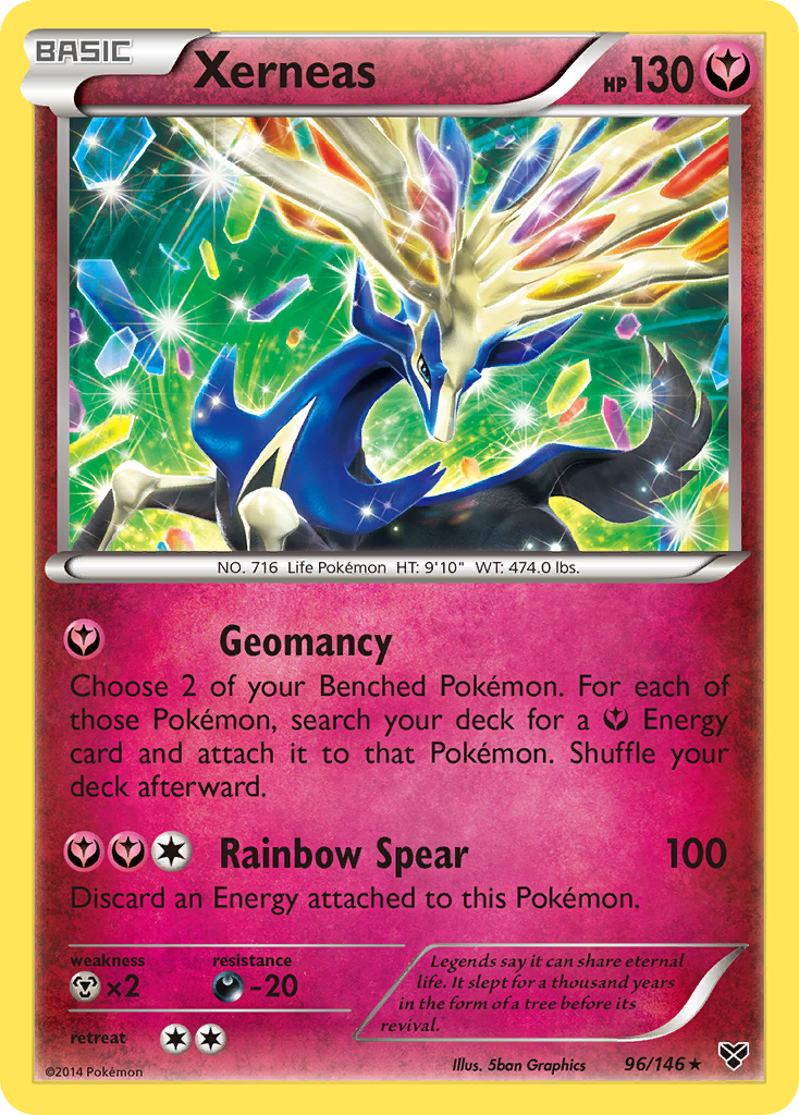 Xerneas 096/146 Rare