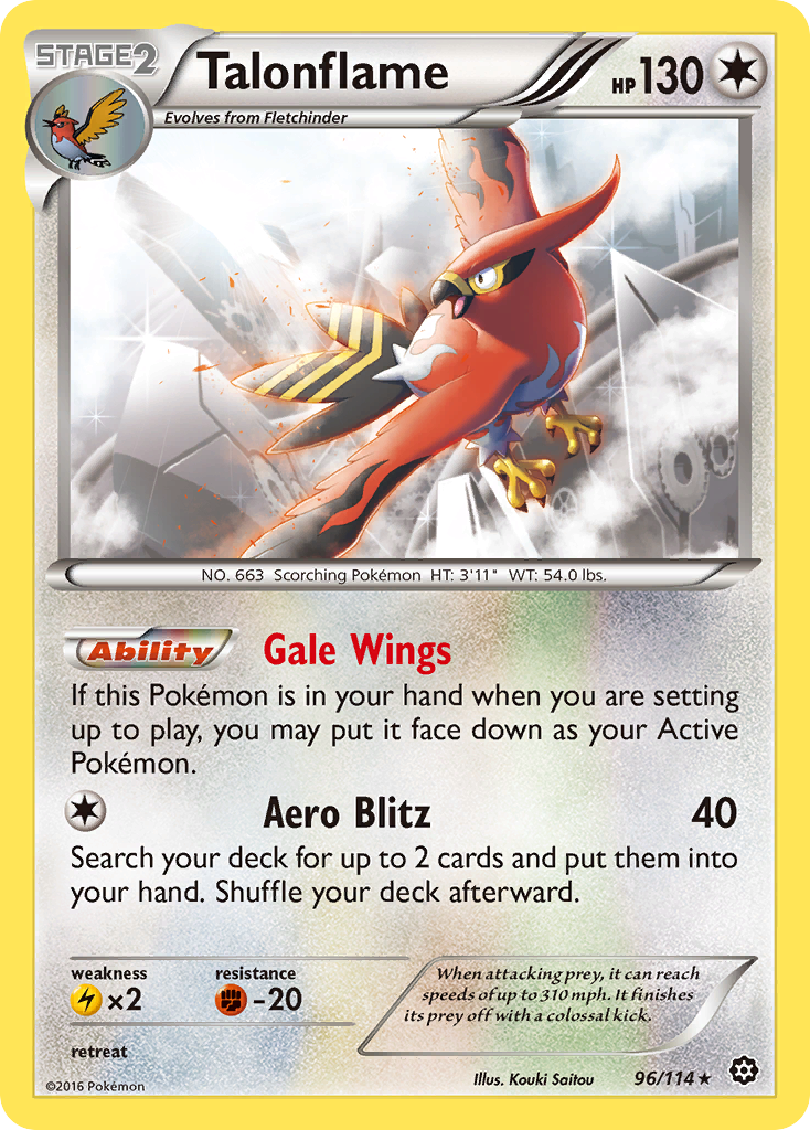 Talonflame 096/116 Rare